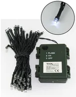 Lampy ogrodowe - Baterie Centrum LED Zewnętrzny łańcuch świąteczny 10,8 m 100xLED/3xAA 6500 K - miniaturka - grafika 1