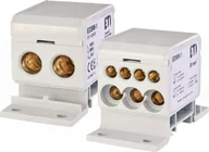 Rozdzielnie elektryczne - ETI Polam Blok rozdzielczy 160A (2x4-50mm2/3x2,5-25mm2+4x2,5-16mm2) szary EDBM-1 EDBM-1 - miniaturka - grafika 1
