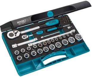 Hazet Grzechotki (1/4 i 1/2) z zesawem zestaw nasadek i akcesoriów 47 szt. (953SPC) - Klucze i nasadki - miniaturka - grafika 3