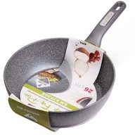 Patelnie - Kamille Patelnia Granitowa Głęboka 26 Cm Indukcja Km4293gr KM4293GR - miniaturka - grafika 1