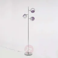 Lampy stojące - KARE 3-punktowa lampa stojąca CALOTTA styl retro chrom - miniaturka - grafika 1