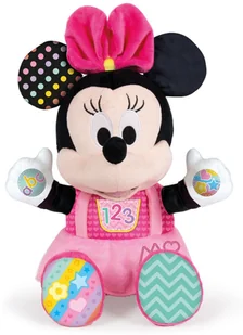 Clementoni Baby Disney interaktywna pluszowa Myszka Minnie 50130 - Zabawki interaktywne dla dzieci - miniaturka - grafika 2