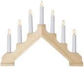 Oświetlenie świąteczne - Eglo Eglo 410452 - Świecznik bożonarodzeniowy ADA 7xE10/3W/230V - miniaturka - grafika 1