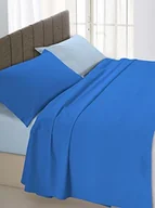 Narzuty - Italian Bed Linen Bielizna  łóżko podwójne łóżko 250 x 300 cm, jasnoniebieski, 250 x 300 cm CL-NC15_Azzurro/Celeste-2 Piaz 250x300 - miniaturka - grafika 1