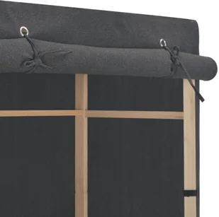 vidaXL vidaXL Szafa, szara, 79 x 40 x 170 cm, materiałowa - Szafy - miniaturka - grafika 11