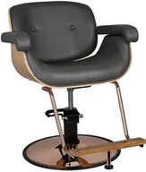Meble fryzjerskie - GABBIANO FOTEL FRYZJERSKI WENECJA SZARY 133143 - miniaturka - grafika 1