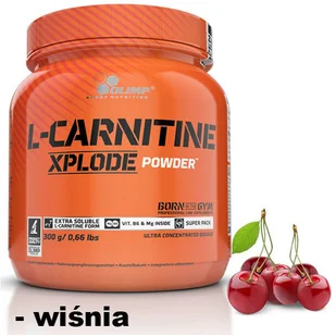 Olimp l-carnitine Xplode Powder 300g 50080 - Spalacze tłuszczu - miniaturka - grafika 3