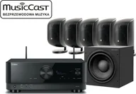 Kino domowe - Yamaha RX-V4A + 5 x M-1 + ASW 608 czarny - miniaturka - grafika 1