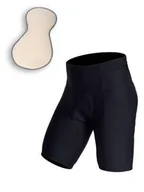 Spodenki rowerowe - Rogelli Spodenki Econ czarny / Rozmiar: L / Szelki: nie - miniaturka - grafika 1