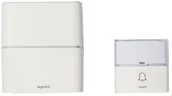 Dzwonki i gongi - Legrand Zestaw dzwonkowy radiowy Serenity na baterie biały 094270 - miniaturka - grafika 1
