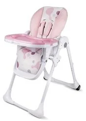 KinderKraft Yummy Różowy - Krzesełka do karmienia - miniaturka - grafika 2