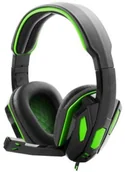 Słuchawki - Esperanza EGH340 SNAKE czarno-zielone - miniaturka - grafika 1