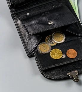 Cavaldi Portfel damski ze skóry naturalnej zamykany klapką, RFID - Portfele - miniaturka - grafika 11