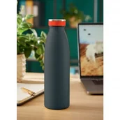 Butelki termiczne - Butelka na wodę 500ml termiczna LEITZ COSY szara aksamitna /90160089/ ES1505-5 - miniaturka - grafika 1