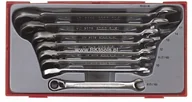 Zestawy narzędziowe - TENG TOOLS Zestaw klucze płasko-oczkowe zapadkowe TT6508R - miniaturka - grafika 1
