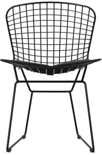 D2.Design DESIGN Krzesło Harry czarne / czarna poduszka - Krzesła - miniaturka - grafika 14