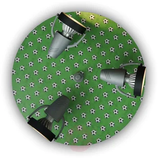 Niermann Standby Deckenleuchte Fußbälle, dreiflammig - Lampy sufitowe - miniaturka - grafika 2