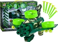 Zabawki militarne - Jokomisiada Blaster Pistolet wyrzutnia traf do celu ZA2175 - miniaturka - grafika 1