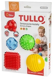 Am Tullo Am Tullo Sensoryczne kształty 5 szt 458 - Zabawki sensoryczne - miniaturka - grafika 6