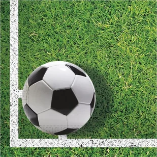 Procos Serwetki "Piłka Football Party", PROCOS, 33 cm, 20 szt 86869 - Gadżety dla niej i dla niego - miniaturka - grafika 5