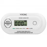 Czujniki czadu, dymu, gazu - Bateryjny czujnik tlenku węgla z przyciskiem TEST, żywotność 10 lat DC-2 - miniaturka - grafika 1