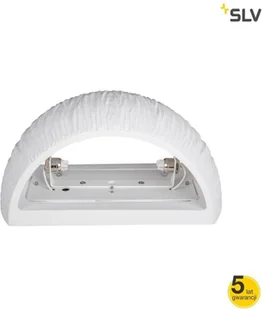 Spotline SLV PLASTRA WL CURVED CUTRAIN wewnętrzna oprawa ścienna QT-DE12 biała 1004732 - Lampy ścienne - miniaturka - grafika 6