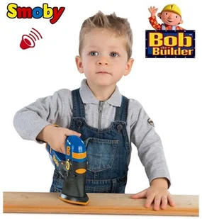 Smoby Bob Budowniczy zestaw z przyst. 3w1 - Mały majsterkowicz - miniaturka - grafika 4