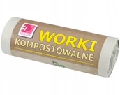 Worki na śmieci - Worki Kompostowalne Bio Ze Skrobi 60L 10 Sztuk - miniaturka - grafika 1
