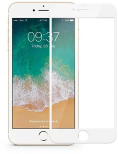 JCPAL Preserver Glass (biała ramka) - Szkło ochronne iPhone 8/7 na cały ekran zgsklep-1184-0 - Szkła hartowane na telefon - miniaturka - grafika 4