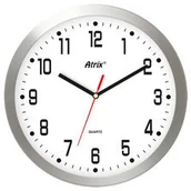 Zegary - Atrix Zegar aluminiowy thin ARABIC #4 - miniaturka - grafika 1