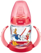 Butelki dla niemowląt - NUK Butelka do nauki picia, Kaczor Donald, 150 ml - miniaturka - grafika 1