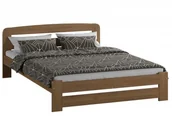 Łóżka - Magnat Meble Łóżko sosnowe Lidia 180x200 dąb - miniaturka - grafika 1