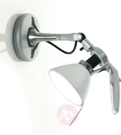 Lampy ścienne - Luceplan Fortebraccio spot ścienny 11cm aluminium - miniaturka - grafika 1