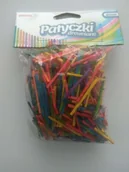 Zabawki kreatywne - All Patyczki kreatywne drewniane kolorowe 42mm zapałki (500) PKZ42 BREWIS - miniaturka - grafika 1