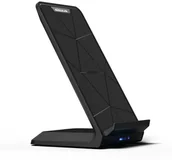 Stacje dokujące do telefonów - Nillkin ładowarka bezprzewodowa Qi podstawka ładująca z kablem micro USB czarny 6902048150898 - miniaturka - grafika 1