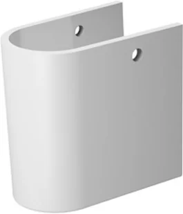 Duravit Półpostument Darling New 085825 00 00 biały - Postumenty i półpostumenty do umywalek - miniaturka - grafika 3