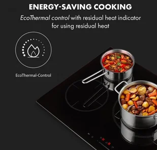 Płyta elektryczna do zabudowy Klarstein Delicatessa 3 - Płyty elektryczne do zabudowy - miniaturka - grafika 6