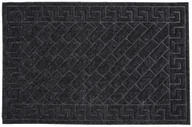 Wycieraczki - Wycieraczka wewnętrzna/zewnętrzna SOFIA 90 x 60 cm antracyt gumowa - miniaturka - grafika 1