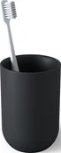 Kubki na szczoteczki do zębów - Umbra Kubek łazienkowy Junip czarny 1008025-040 - miniaturka - grafika 1