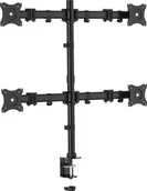 Akcesoria do monitorów - Equip Uchwyt biurkowy na 4 monitory 650117 650117 - miniaturka - grafika 1
