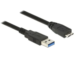 Delock Kabel USB 3.0 3m micro AM-BM czarny (85075) - Kable USB - miniaturka - grafika 2
