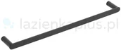 Wieszaki łazienkowe - KFA Armatura KFA Armatura wieszak na ręcznik czarny 86402681 - miniaturka - grafika 1