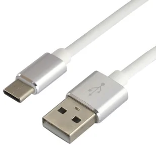 everActive Kabel przewód silikonowy USB USB-C Typ-C everActive CBS-1CW 100cm z obsługą szybkiego ładowania do 3A biały CBS-1CW - Kable USB - miniaturka - grafika 4