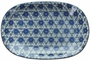 TOGNANA Talerz TOGNANA Sapa 28.5 x 19 cm Niebieski - Talerze - miniaturka - grafika 2