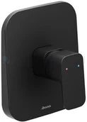 Baterie podtynkowe - Ravak 10° bateria prysznicowa podtynkowa czarny X070157 - miniaturka - grafika 1