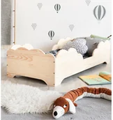 Łóżka dla dzieci i młodzieży - Drewniane łóżko dziecięce C6-W29 - miniaturka - grafika 1