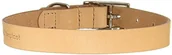 Obroże dla kotów - Ferplast ferplast obroża dla psa Natural, ze skóry, beżowy 75210951 - miniaturka - grafika 1