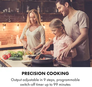 Płyta elektryczna do zabudowy Klarstein CP11-Delicatessa-Slim - Płyty elektryczne do zabudowy - miniaturka - grafika 5