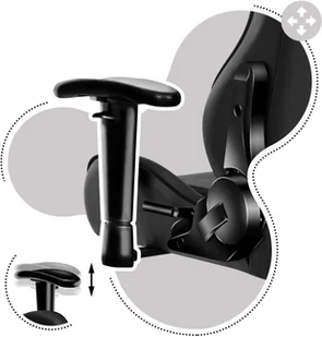 huzaro Ranger 6.0 Black - Fotele gamingowe - miniaturka - grafika 26