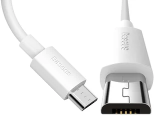 Baseus Simple Wisdom Zestaw kabel USB - Micro USB wzmocniony Quick Charge 2.1A 1.5m 2szt TZCAMZJ-02 - Kable USB - miniaturka - grafika 5